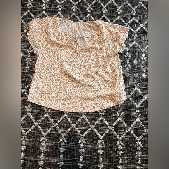 Shein leopard blouse - Picture 7 of 9